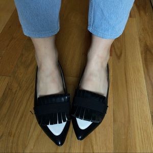 Zara Tuxedo-inspired Flats
